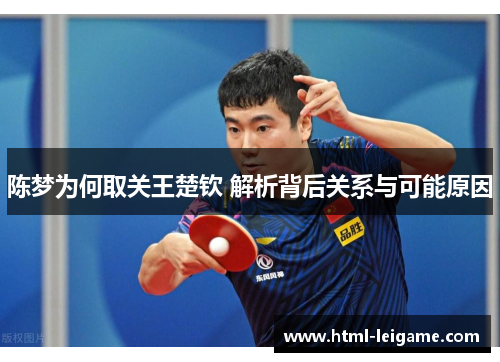 陈梦为何取关王楚钦 解析背后关系与可能原因
